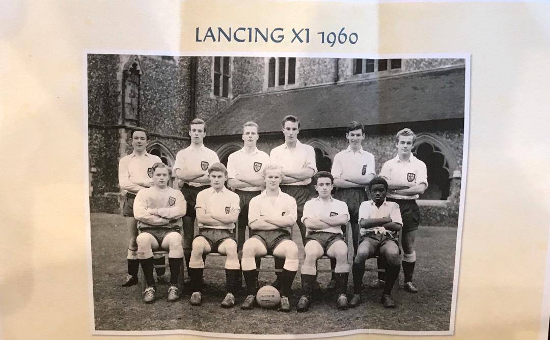 akufo-addo in lancing college football team