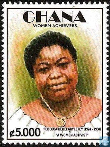 Rebecca Naa Dedei Aryeetey Photo Used for Ghana Post's Postal Stamp