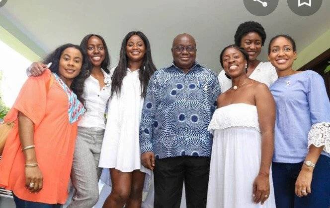 ALL FIVE DAUGHTERS OF AKUFO-ADDO