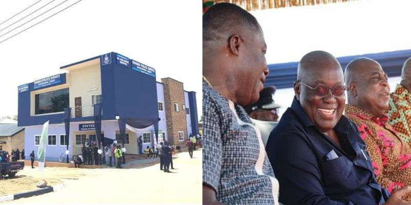 Photos of New Tesano Police Mansion Donated By Kwame Despite