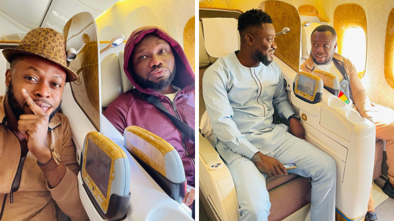 PHOTOS: Celebrities who campaigned for NPP chilling in Dubai