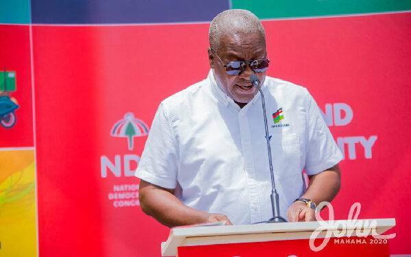 Keep your receipts because I’ll audit COVID-19 Funds – Mahama
