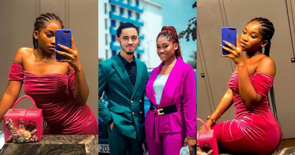 Afia Schwar’s twin son begs his girlfriend to stop crying after breaking her heart Naa Koshie