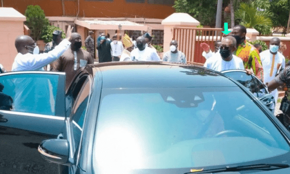 Bawumia and Hon Isaac Osei