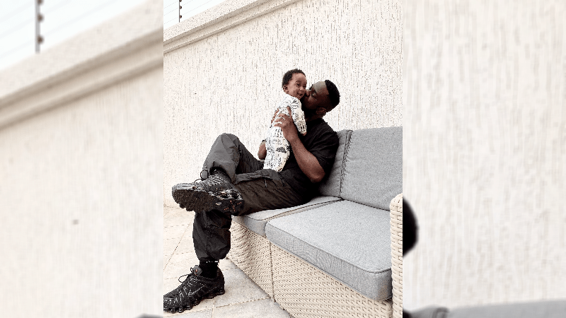 Sarkodie Shares Latest Photo Of His Son MJ