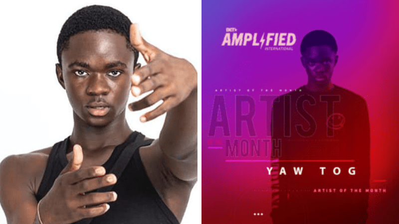 BET names Yaw TOG as Amplified International Artist of the month