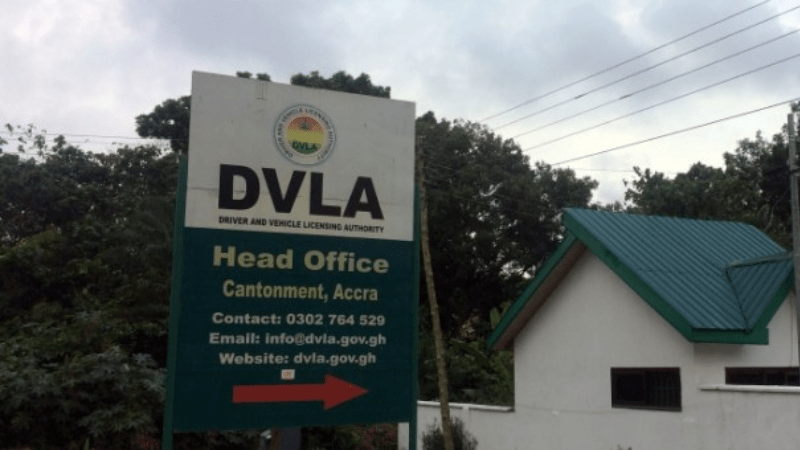 Location of DVLA offices in Accra