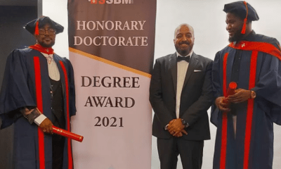 African Business Leaders Awarded Honorary Doctorate Degrees in Dubai, UAE