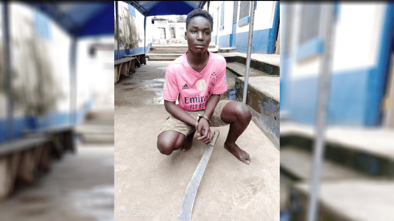 19-year old robber jailed 21 years after slashing a woman's face