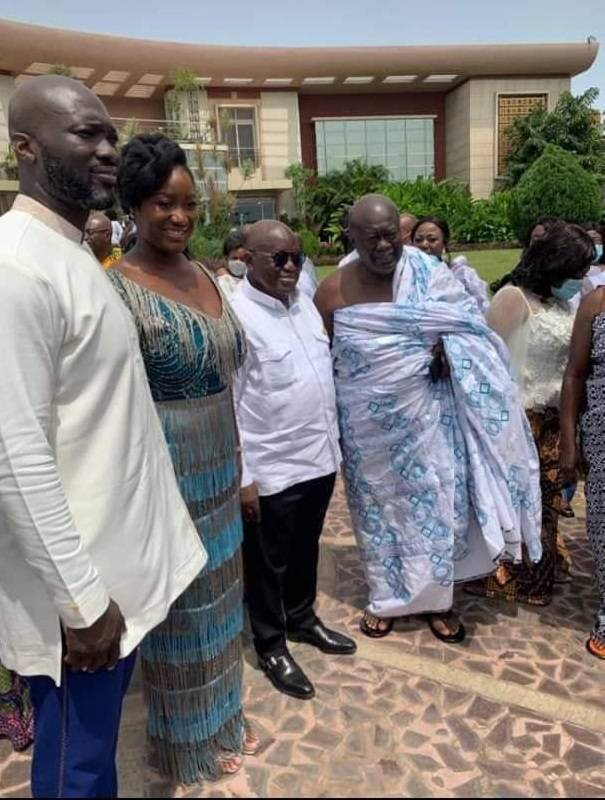 Akufo-Addo's daughter, Dokua marries Kofi Jumah's son