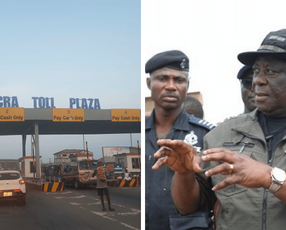 all toll booths in the country to shut down