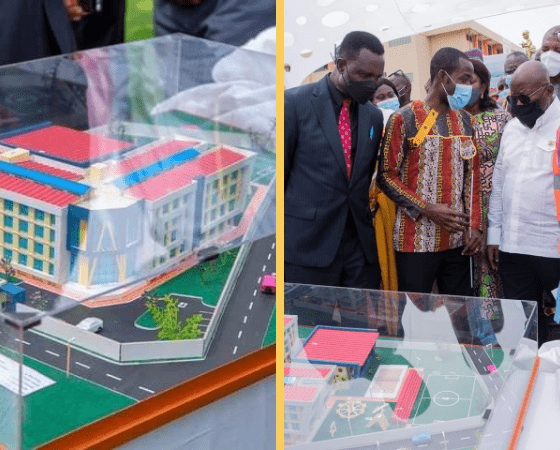 Nana Addo Cuts Sod For GH¢32 Million Accra STEM Academy