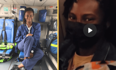Ghanaian nurse who helped deliver a baby on a plane