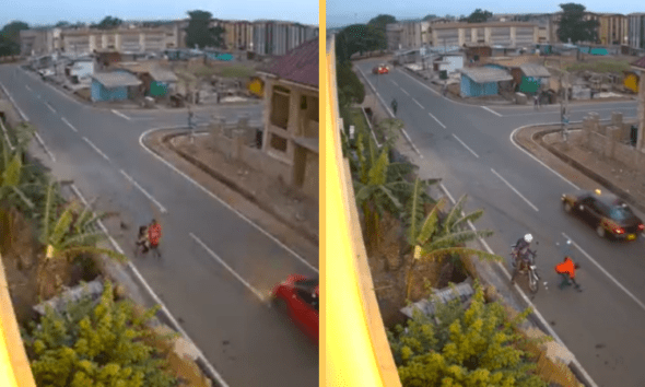 Woman helplessly robbed