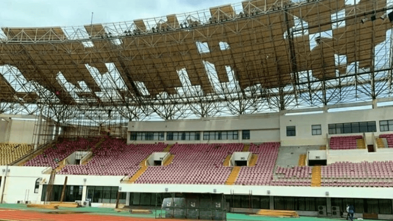 Over US$45 million Essipong Stadium left to rot