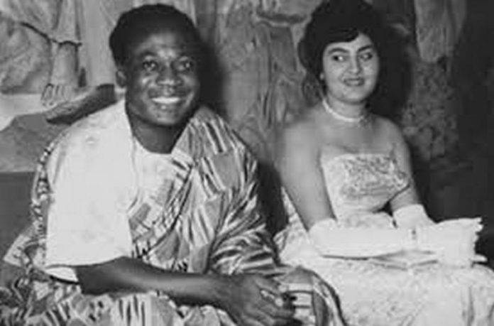 Kwame Nkrumah and his wife