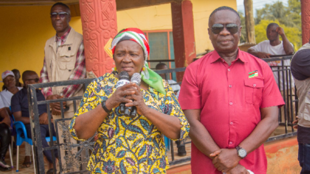 Prof. Naana Opoku-Agyemang rallies support for Gyakye Quayson ahead of ...