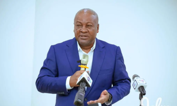 I can't promise you - John Mahama