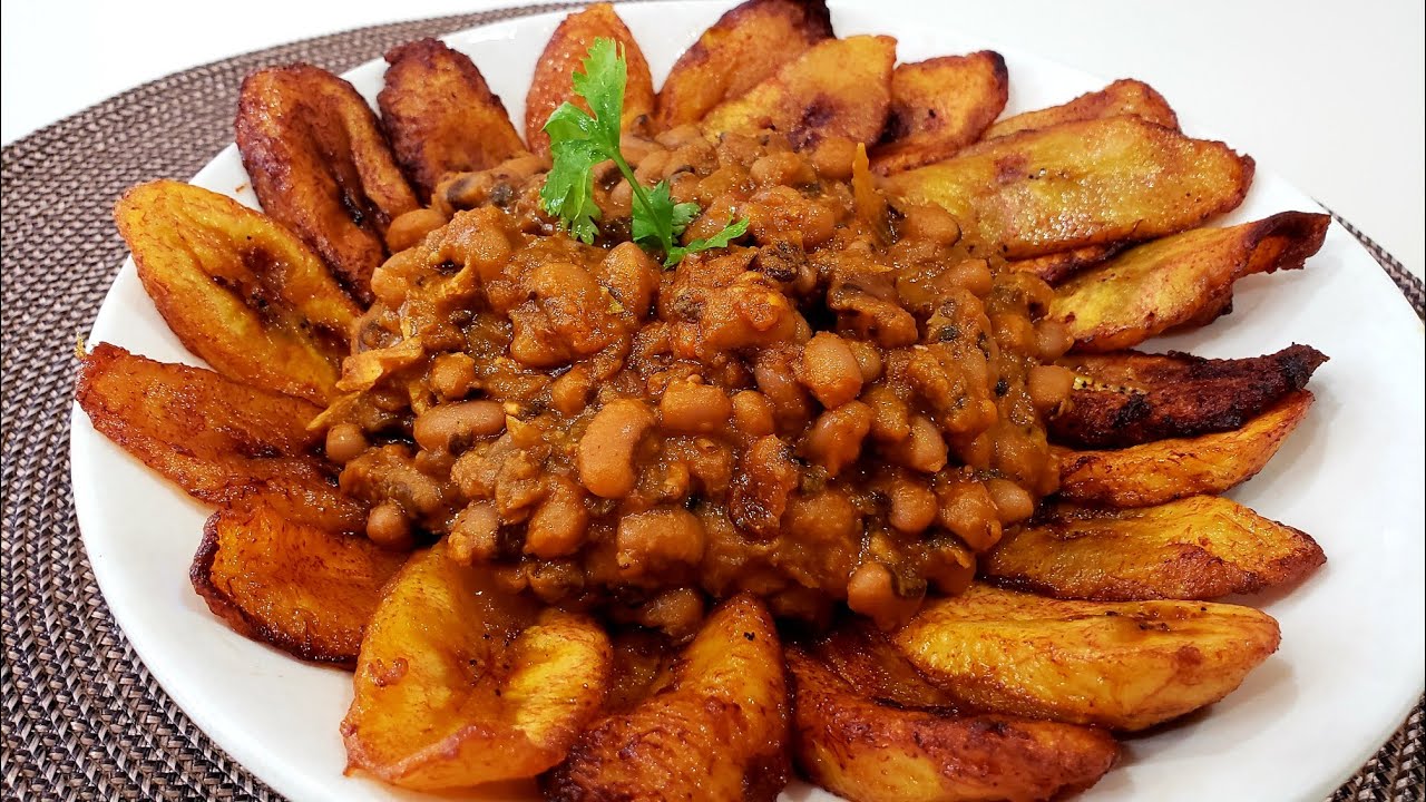 Plantain and Beans Stew