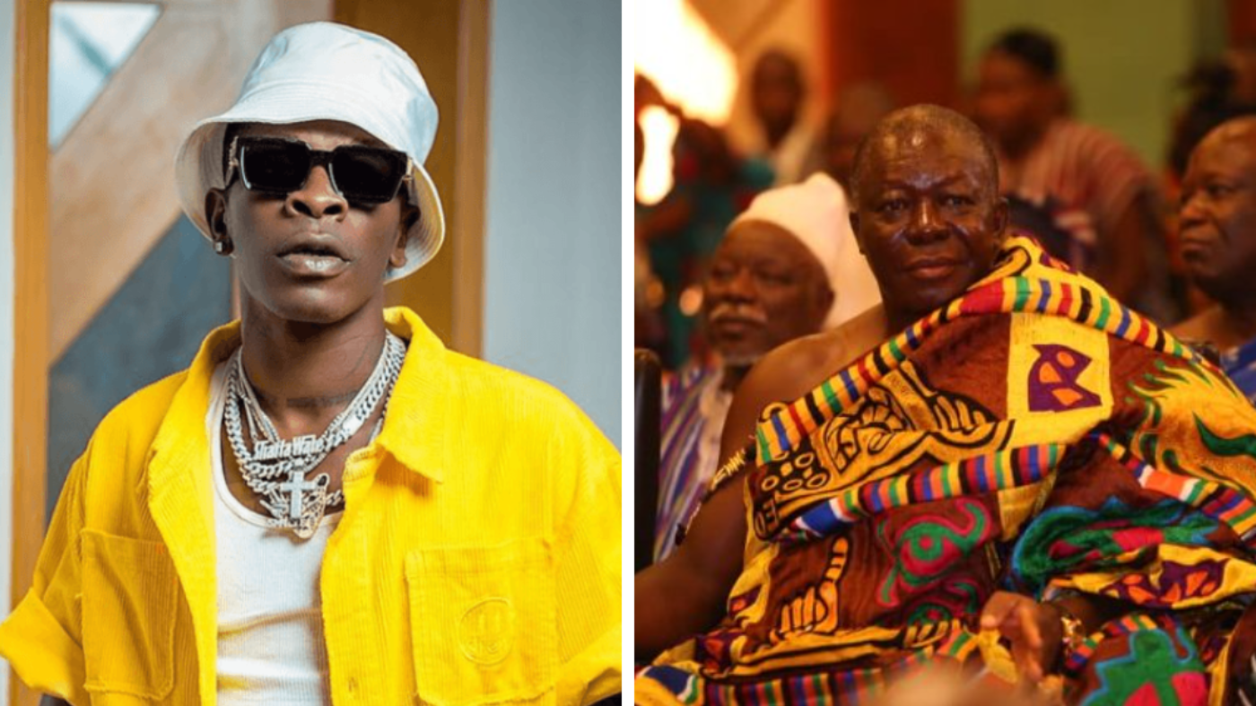 Shatta Wale and Otumfour