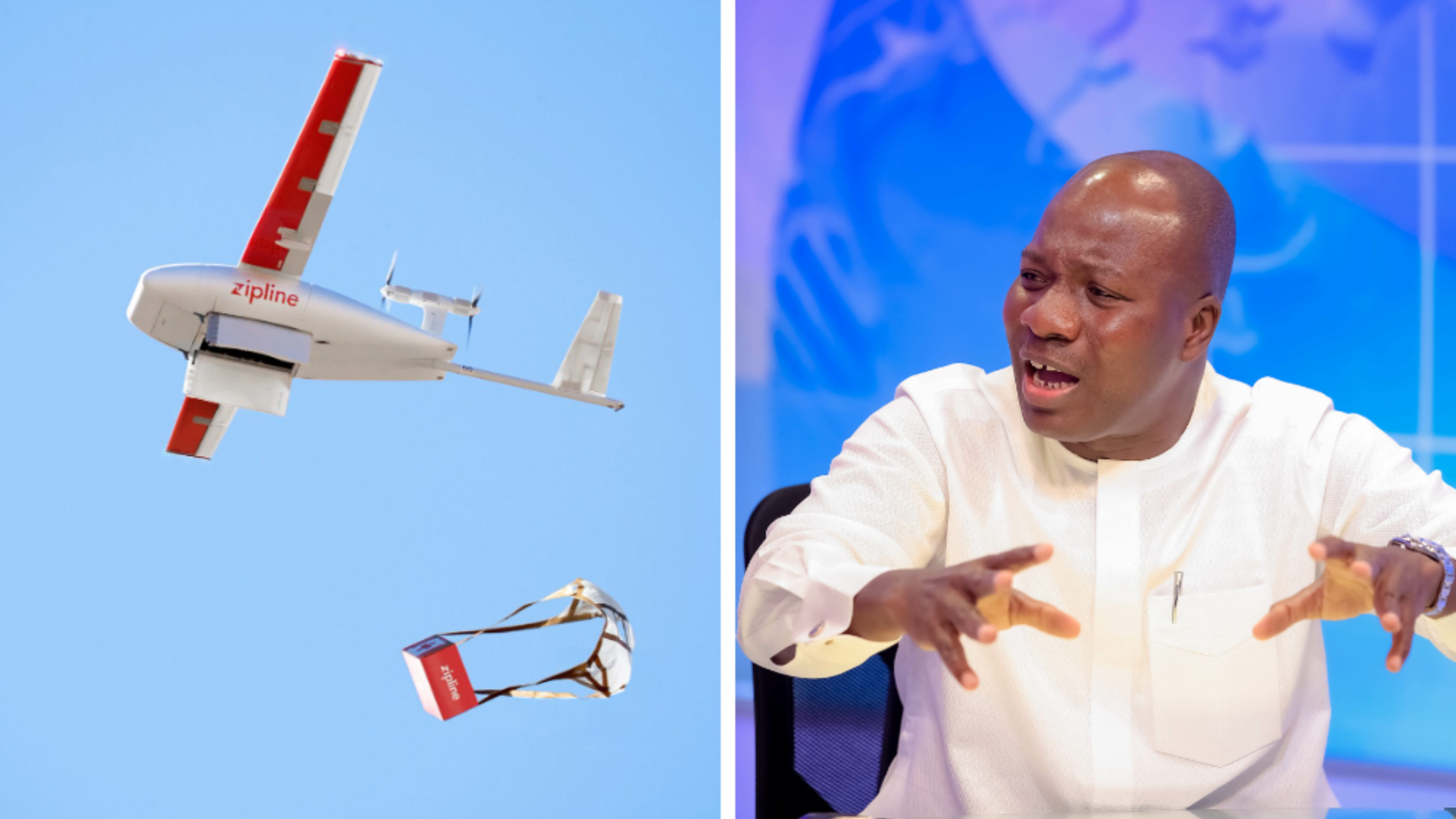 Mahama Ayariga Calls for Termination of Zipline Contract