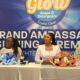 Abena Kyei Boakye at her Glow Washing Powder ambassador unveiling