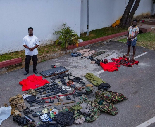 Police operation at Achimota