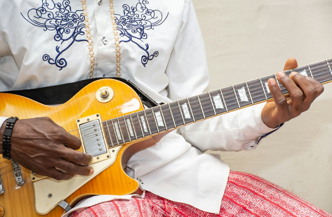 Nigerian musician at a public event
