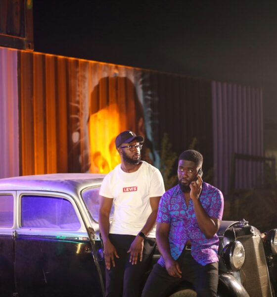 Film-set image illustrating Ghanaian actor and film-industry coverage