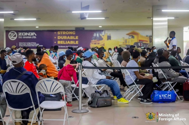 Ghanaian nationals repatriated from Libya