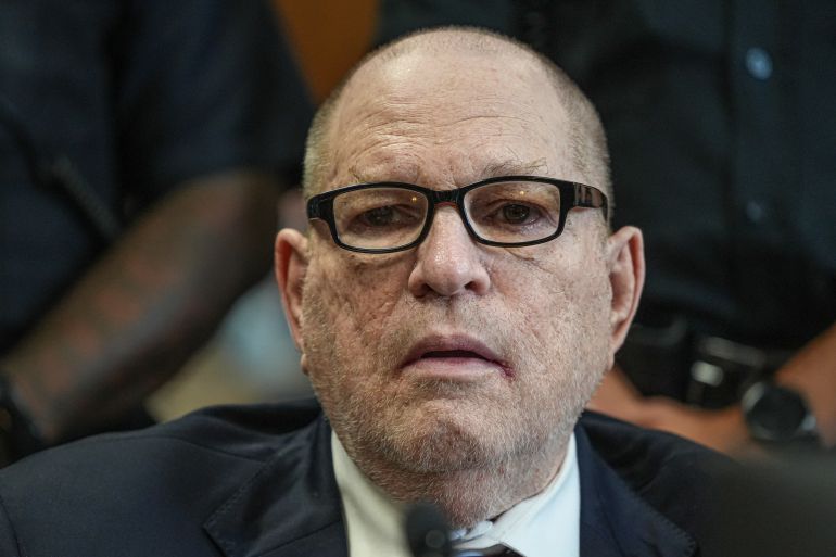 Harvey Weinstein at New York court