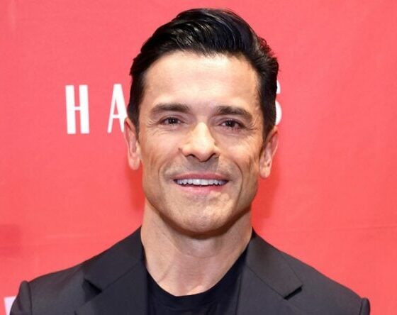 Mark Consuelos discussing his toe surgery