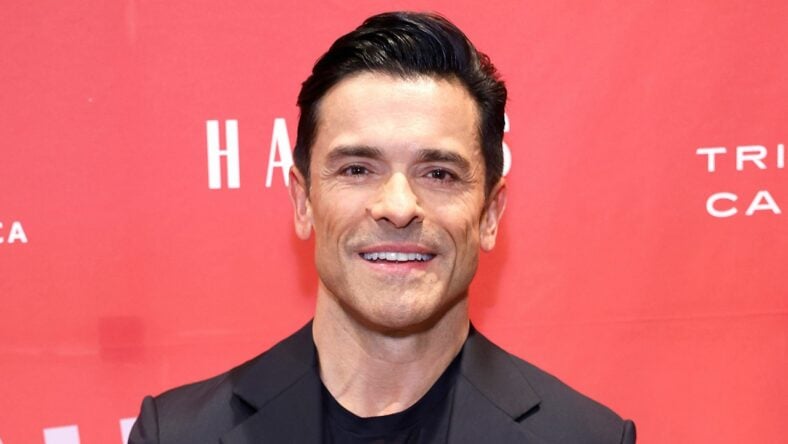 Mark Consuelos discussing his toe surgery