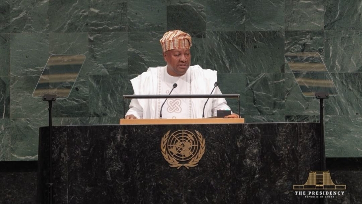 President John Dramani Mahama at UNGA 2026