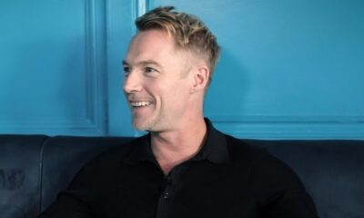Ronan Keating promoting his solo world tour