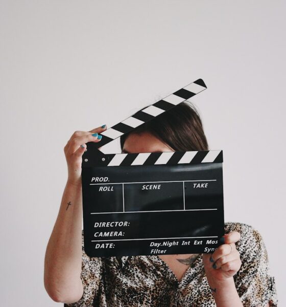 Actress at a film festival