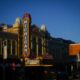 Movie theatre marquee