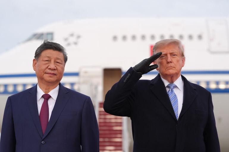US President Donald Trump and Chinese President Xi Jinping
