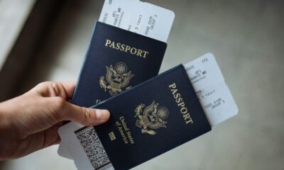 US passports and travel documents